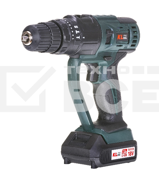 Профессиональный беспроводной мульти сет Klpro KLMS18-20 4в1 реноватор/уд шуруповерт/диск пила/лобзик (18В, Li-ion-2шт, 2.0А·ч,З/У, сумка + 20 аксес)