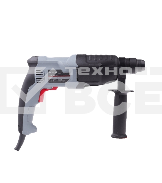 Перфоратор ПОБЕДА П-24/800, SDS+, 800Вт, 1200об/мин, 5300уд/мин, макс. диаметр бурения 24мм, дополнительная рукоятка, глубиномер, кейс