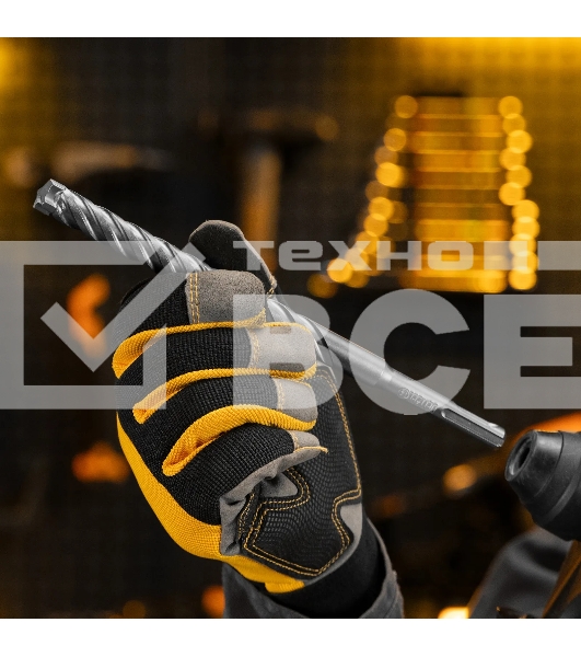 Бур по бетону Denzel цельная крестовая пластина, 14x215 мм, SDS PLUS