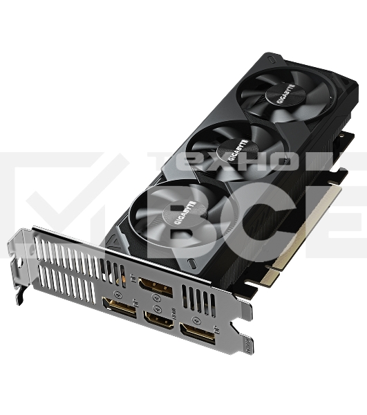 Видеокарта Gigabyte PCI-E 5.0 GV-N5060OC-8GL 1.0 NVIDIA GeForce RTX 5060 8Gb 128bit GDDR7 2512/28000 HDMIx1 DPx3 HDCP Ret low profile