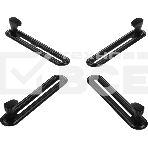 Кронштейн-адаптер для мониторов Arm Media LCD-M2 черный макс.7кг настольный поворот и наклон верт.перемещ., фото 1