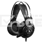 Гарнитура проводная с микрофоном A4 Bloody J437 черный 1.8м мониторные USB оголовье (J437), фото3