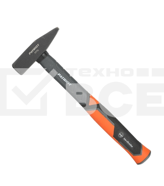 Молоток слесарный Patriot MHF-600 с фиберглассовой рукояткой, 600г