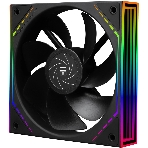 Кулер для корпуса Thermalright TL-M12R Reverse (124x120x25mm, 4-pin PWM, ARGB, 42.6CFM, 23.2dBA, 1500RPM, черный), фото6