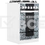 Плита газовая Gefest 5500-02 0113 мрамор, конфорок 4 шт, духовка 52 л, 50 см x 85 см x 58.5 см, фото2