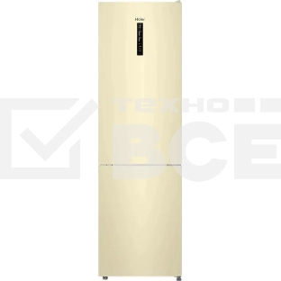 Холодильник Haier CEF538CCG бежевый двухкамерный 263/105л морозилка снизу, No Frost
