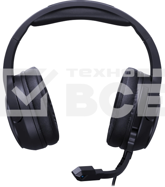 Гарнитура Defender Debor чёрный, проводная, USB, подсветка