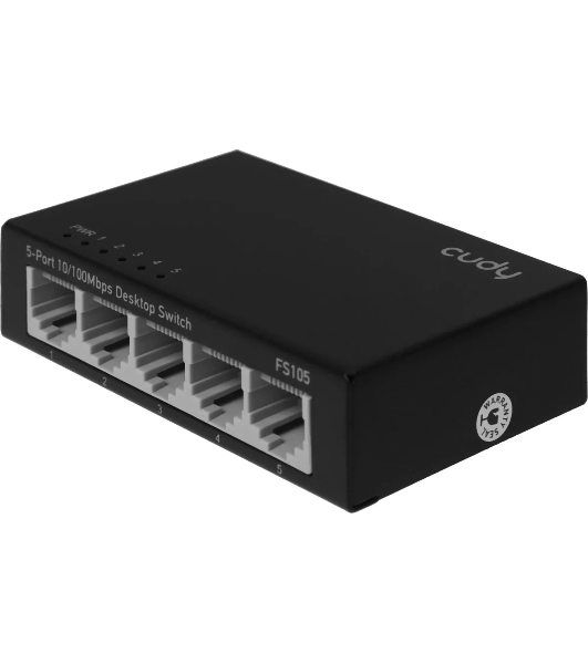 Коммутатор Cudy FS105, 5×100 Мбит/с