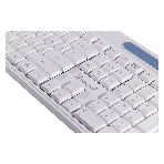 Комплект клавиатура+мышь Smartbuy 107AG беспроводной, USB, 1200 DPI, бело-голубой, фото2