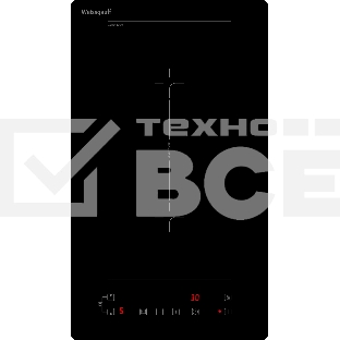 Стеклокерамическая панель Weissgauff HI 32 BFZC