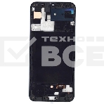 Дисплей для Samsung Galaxy A30S SM-A307F в сборе с тачскрином и рамкой (TFT), черный, фото2