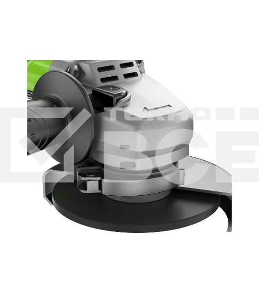 Угловая шлифовальная машина аккумуляторная GreenWorks GD24AGk4, 24V, бесщеточная, c 1хАКБ 4 А·ч и ЗУ в сумке (3200207UB)