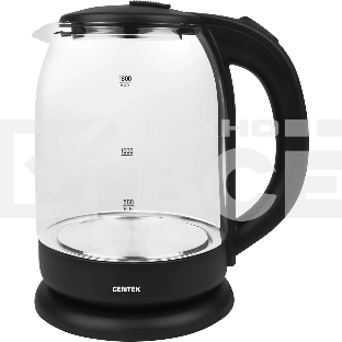 Чайник Centek CT-0010 стекло 1.8л, 1900Вт, LED индикатор, Защита от перегрева, Фильтр от накипи.