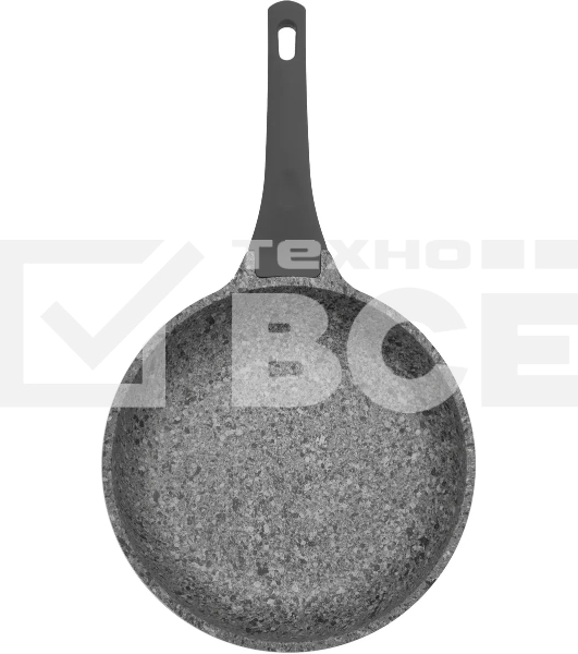 Сковорода Rondell Granit Carrara RDA-1843, 20см, без крышки, серый