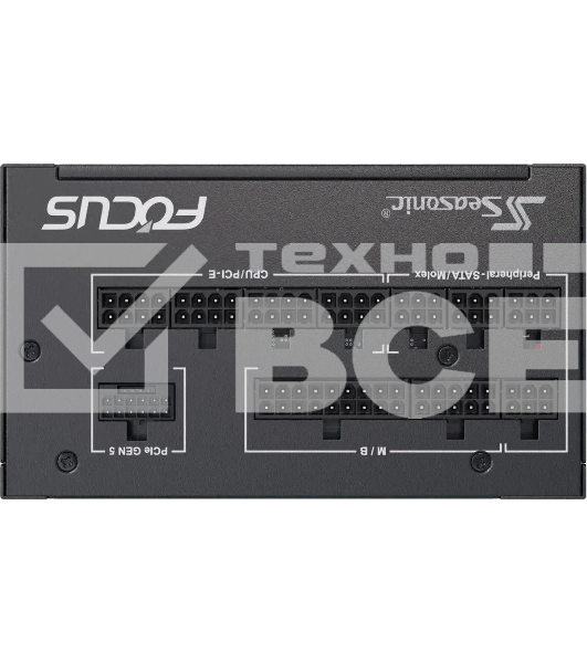 Блок питания Seasonic ATX 750W Focus GX-750 80 PLUS gold (20+4pin) APFC 135мм fan 10xSATA Cab Manag RTL