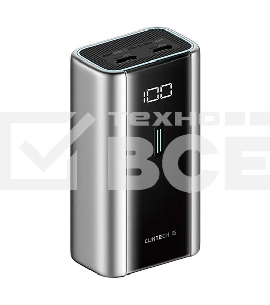 Внешний аккумулятор CUKTECH 55W 2C PB060 серый