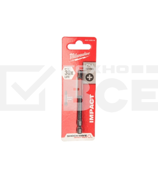 Насадка Milwaukee SHOCKWAVE PH3 90 мм (1шт) (4932430859)