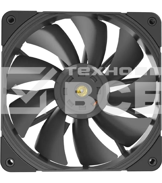 Вентилятор для корпуса PCCooler P120 PRO черный, 120 мм, 1850 об/мин, 33.8 дБ, 4 pin