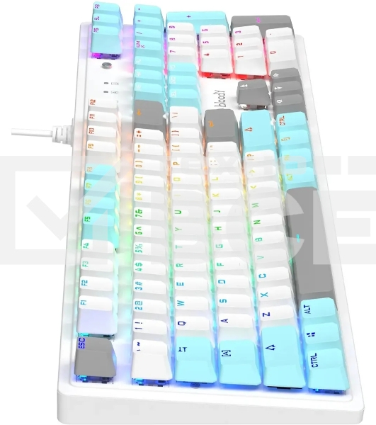 Клавиатура A4Tech Bloody S520N проводная USB белый