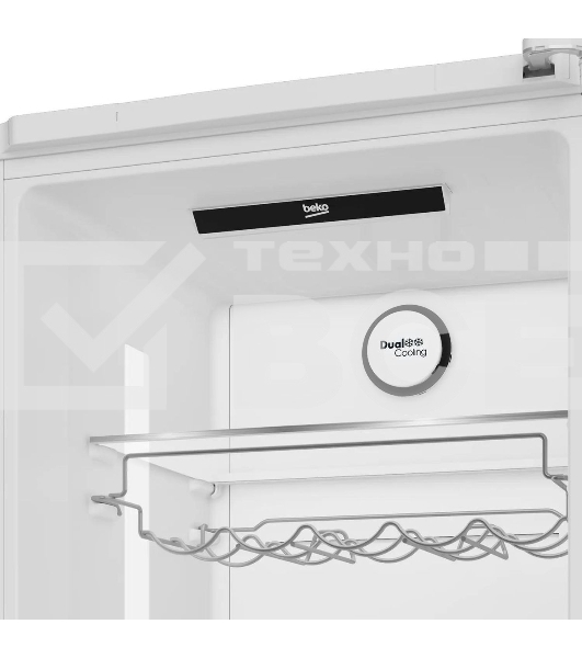 Холодильник Beko B5RCNK403ZW белый двухкамерный 257/100л морозилка снизу, No Frost