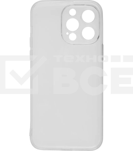 Чехол (клип-кейс) BoraSCO для Apple iPhone 14 Pro Max прозрачный (70801)