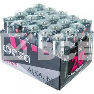 Элемент питания LR 6 (AA) алкалиновая, уп. 20 шт. ФАZА Alkaline Pack-20