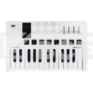 Клавиатура MIDI [231501] Arturia [MiniLAB 3] 25 клавиш, 8 энкодеров, 8 RGB пэдов, 8 фейдеров, дисплей, сенсорные регуляторы Pitch/Modulation, MIDI-выход, 1/4