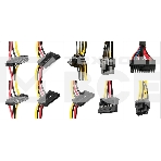 Блок питания KingPrice ATX 650W KPPSU650 (20+4pin) 120мм fan 4xSATA, фото2