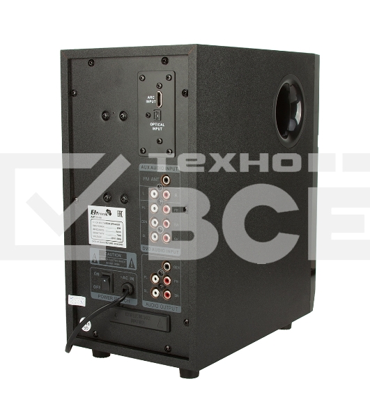 Акустическая система ELTRONIC (20-86) HOME SOUND черный