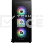 Компьютерный корпус Thermaltake Divider 300 TG ARGb черный без БП ATX 2x120мм 2xUSB 3.0 audio front door bott PSU, фото9
