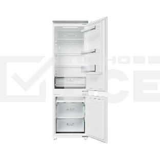 Встраиваемый холодильник Kuppersberg RBN 1761, High-Tech, ВхШхГ 178.5х54х55 см, объем 274 л, инверторный компрессор, электронное управление, скользящее крепление фасада, No Frost, LED освещение, супер заморозка, энергоэффективность А++