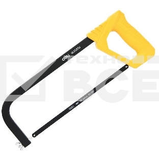 Ножовка по металлу, дереву, пластику Deli DL353212 300мм, пильное полотно из стали 65Mn, пластиковая ручка