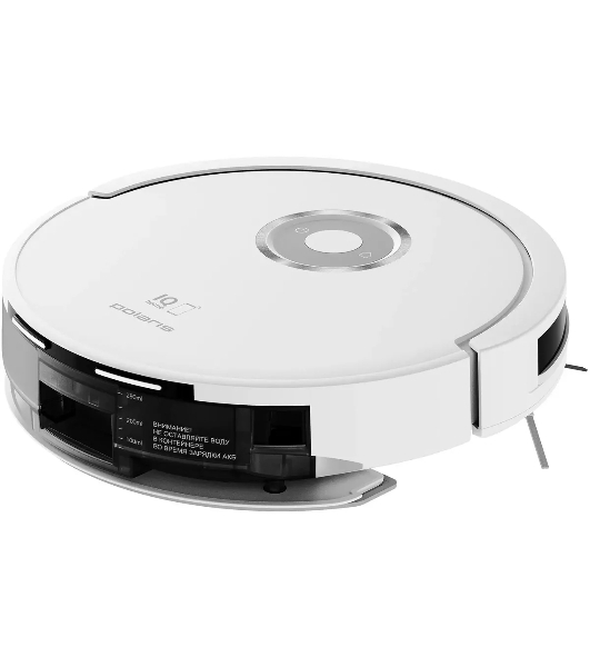 Робот-пылесос Polaris IQ Home PVCR G2 3200 белый, 3200 мAч Li-Ion, уборка влажная/сухая, пылесборник контейнер 0,26 л