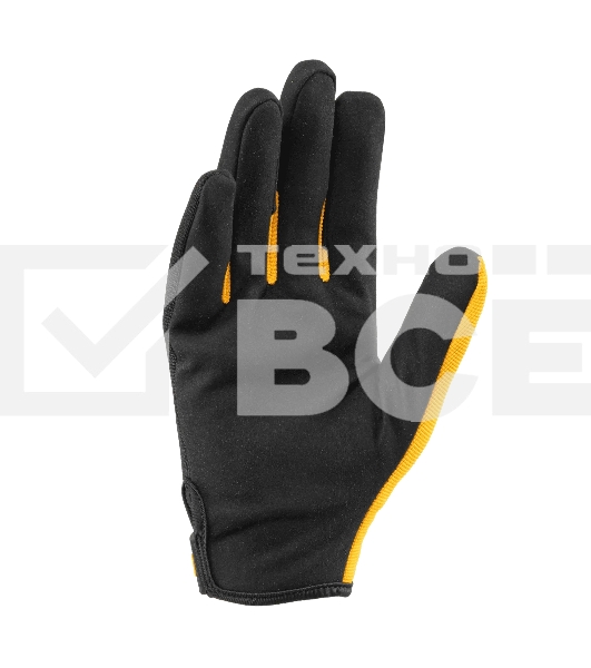 Перчатки универсальные Denzel на липучке, размер 9