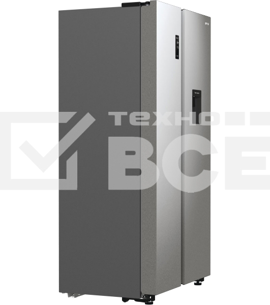 Холодильник Gorenje NRR9185EAXLWD двухкамерный серебристый мат. инвертер