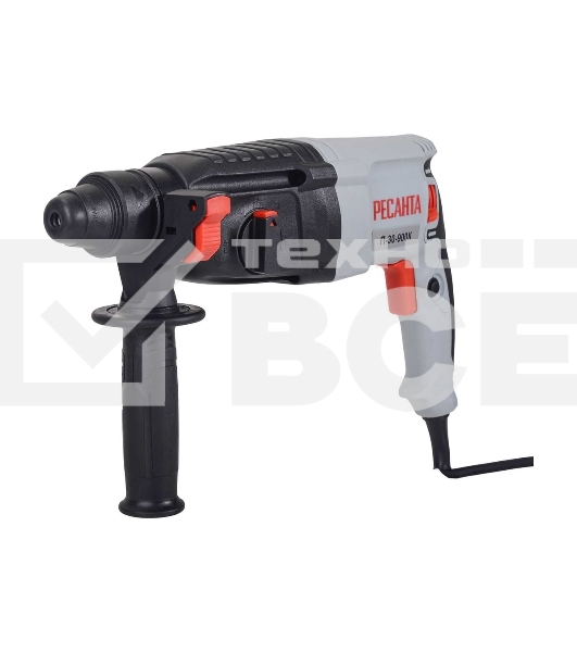 Перфоратор Ресанта П-30-900К SDS-plus уд.:4.3Дж 900Вт (кейс в комплекте)