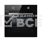 Духовой шкаф Kuppersberg HO 606 X line, High-Tech, 78 л, поворотное управление, дисплей, таймер, 6 режимов, макс. температура 310 градусов, телескопические направляющие (на 1 уровень), цвет черный, цвет фурнитуры нержавеющая сталь, фото 1