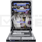 Встраиваемая посудомоечная машина Maunfeld MLP-08IMR, белый/черный, 44.5 см, 10 компл., 47 дБ, класс A++, фото16