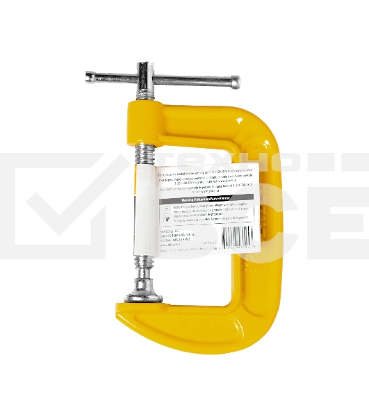 Струбцина Denzel G-образная, 3', 75 мм