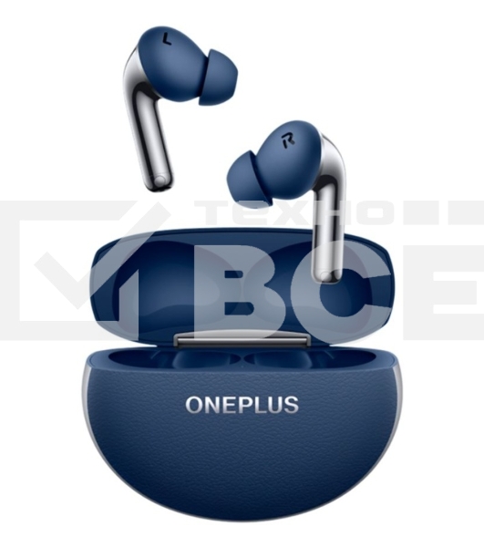 Наушники TWS OnePlus Buds Pro 3 E512A синий, внутриканальные, Bluetooth, активное шумоподавление, беспроводная зарядка, до 10 ч