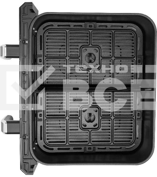 Аэрогриль Hyundai HYF-9089 черный, 2400 Вт, 11 л, сенсор, 9 программ