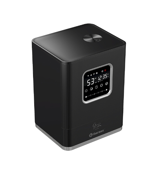 Увлажнитель воздуха Thermex Granja Wi-Fi черный, 30 м², 4.3 л, ионизация, ароматизация, управление со смартфона