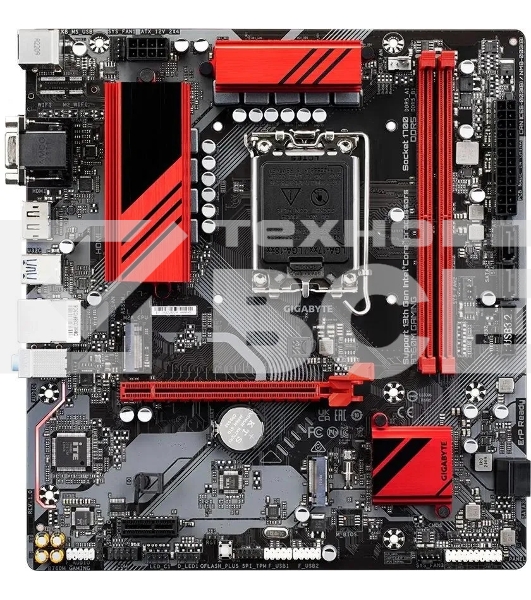 Материнская плата Gigabyte B760M GAMING, LGA 1700, Intel B760, 2xDDR5, 4xSATA, 2xM.2, 1xPCI-E 4.0 x16, 1xPCI-E x1, 1xHDMI, 1xDP, 1xVGA, 1x 2.5Gb LAN, 3xUSB-A 3.2 Gen 1, 1xUSB-C 3.2 Gen 1, 2xUSB-A 2.0, 3x3.5 мм, 7.1, Micro-ATX