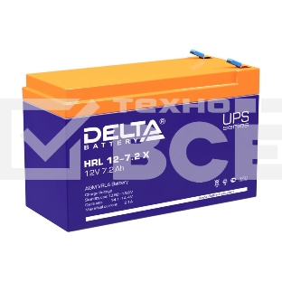 Батарея Delta HRL 12-7.2Х (12V 7.2Ah)