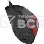 Мышь проводная A4Tech Fstyler FM45S Air красный/черный, 2400 dpi, USB, кнопки - 7, фото3