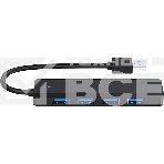 Концентратор USB 3.0 Gembird UHB-C414, 4 порта, кабель 19см, с доп питанием (Type-C), фото2