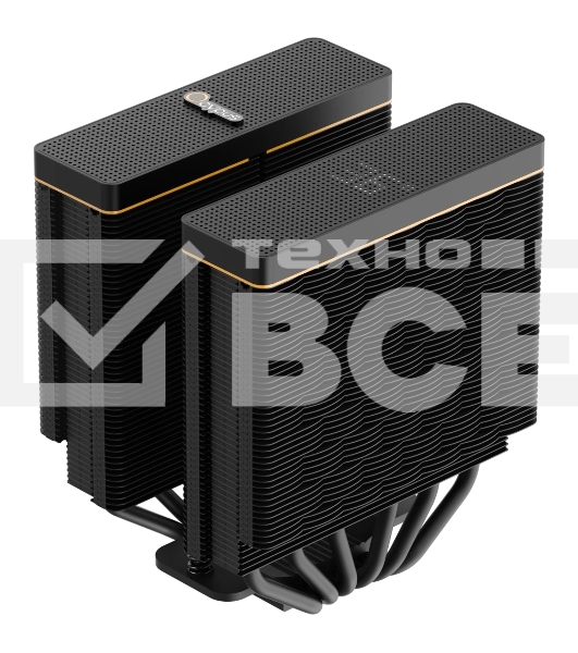 Кулер Ocypus Iota A62 BK Iota-A62-BK черный 120мм алюминий+медь 2000rpm 29db 4-pin 260W 158мм