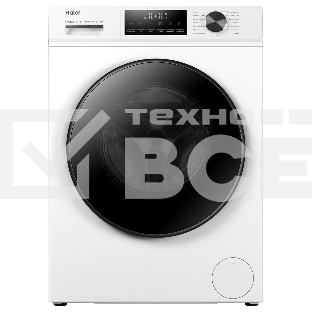 Стиральная машина Haier HW100-BP12406 белый, загрузка фронтальная 10 кг, 1200 об/мин, класс: A+++