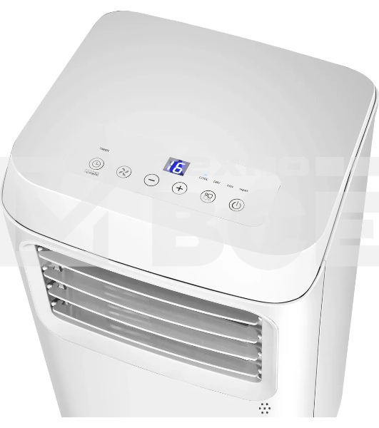 Кондиционер мобильный Hyundai HPAC-12-2 12000 BTU, 35 м², 64 дБ, охлаждение, осушение, белый