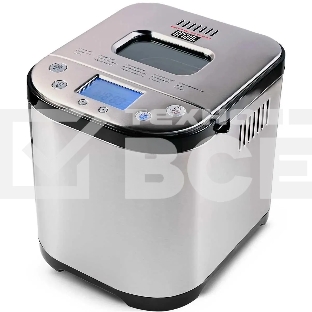 Хлебопечь GFGril GFB-5000 710Вт серебристый